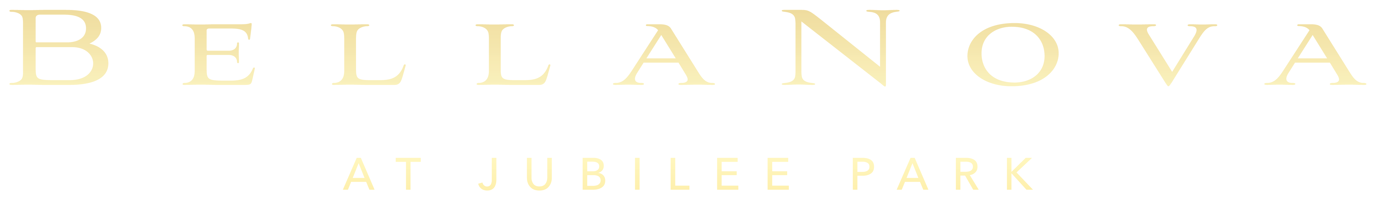 Bella Nova at Jubilee Park Bella Nova at Jubilee Park Logo